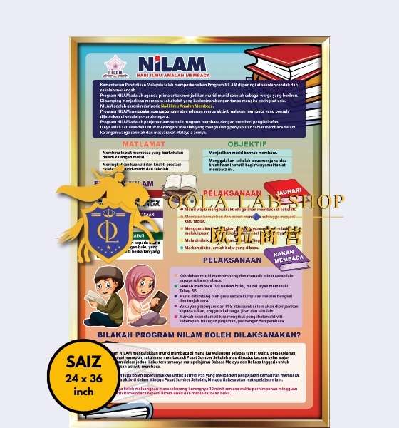 PAPAN INFOR NILAM – 24′ x 36′ ( 1 Keping )