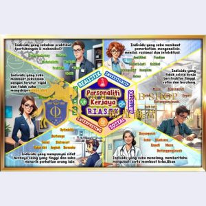 PAPAN PERSONALITI KERJAYA RIASEK – 24′ x 36′ ( 1 Keping )