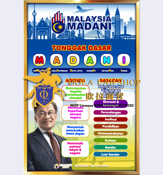 PAPAN TONGGAK DASAR – 24′ x 36′ ( 1 Keping )