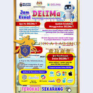 PAPAN JOM KENALI DELIMA – 24′ x 36′ ( 1 Keping )